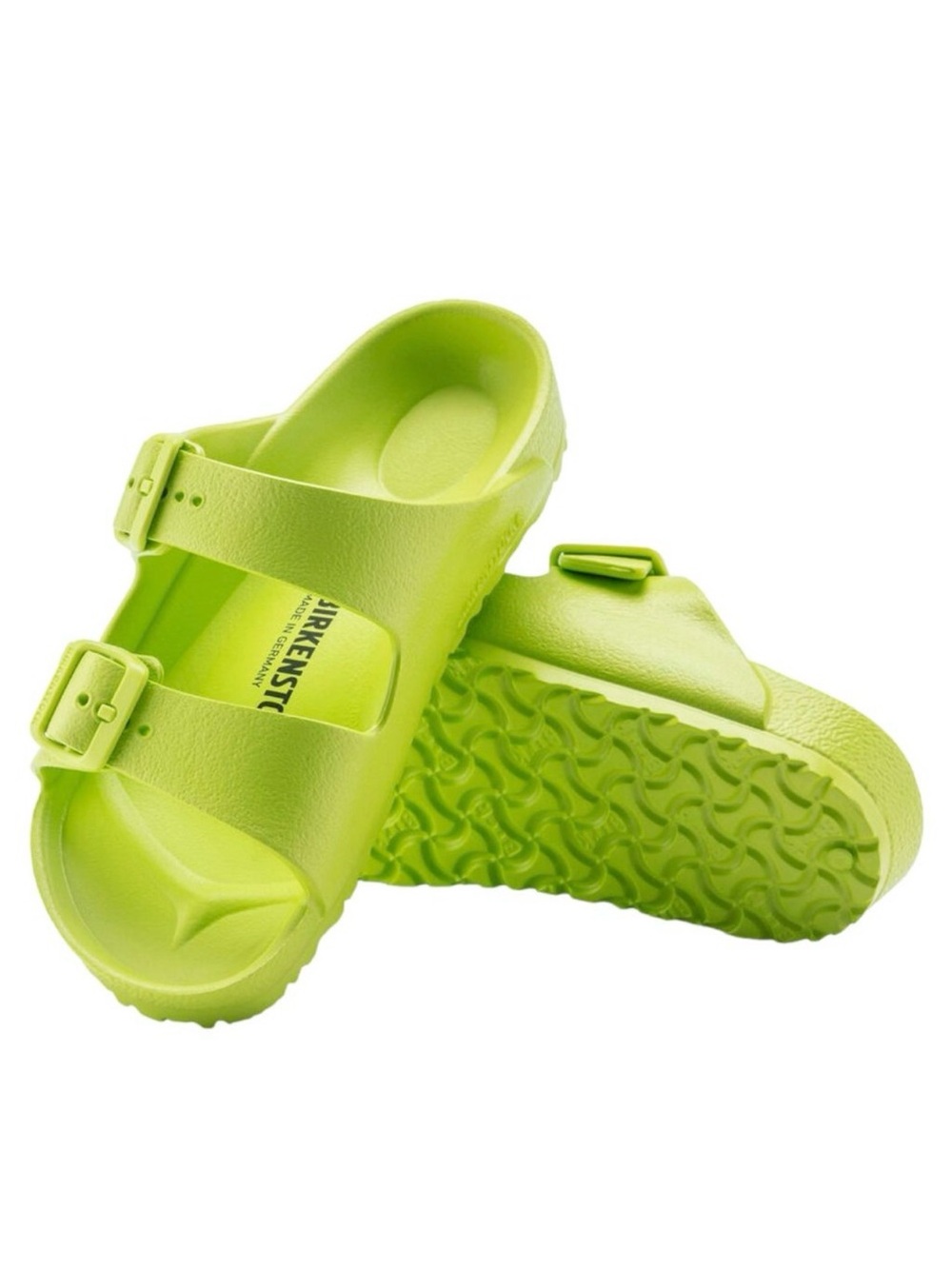 Birkenstock Kids EVA Sandal in Bright Lime Size 2-2.5 (New with box)